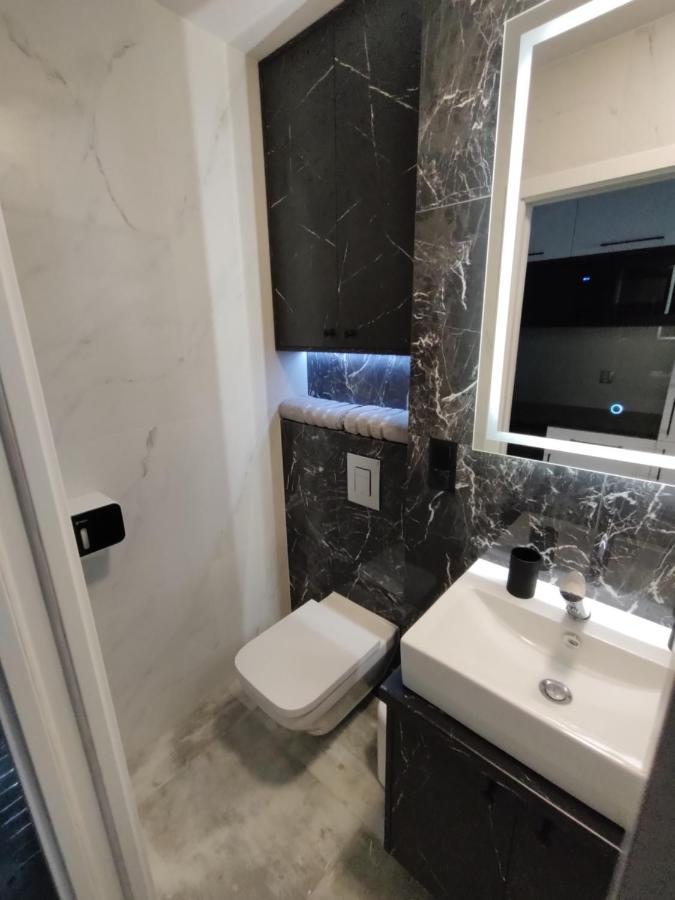 Apartament Manhattan Ełk Buitenkant foto